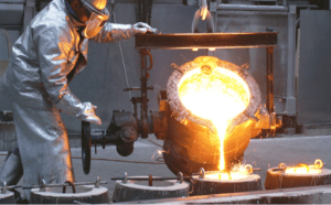 Precision measuring gages stored in protective cases for proper gage management